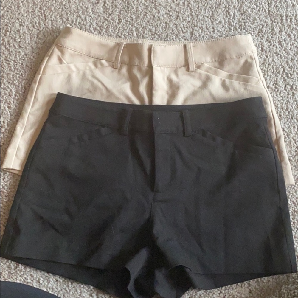 H&M shorts Black and Tan
